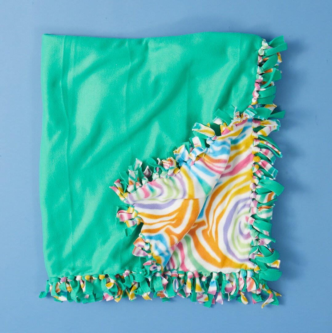 Tie fleece blanket MakerPlace by Michaels